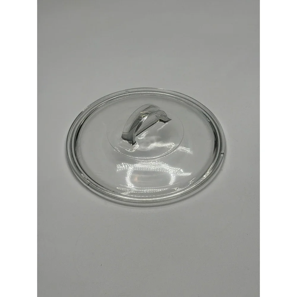Pyrex L-21-C Glass Pot Lid With Handle Clear Cooking Replacement‎